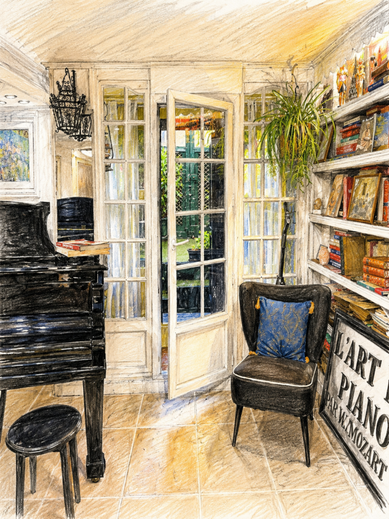 Appartemnt d’artiste type maison