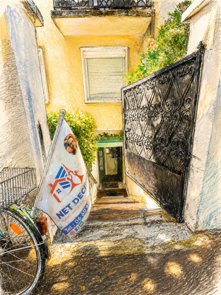 Appartemnt d’artiste type maison