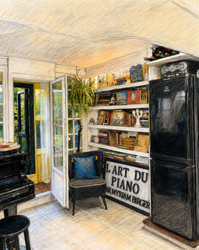 Appartemnt d’artiste type maison