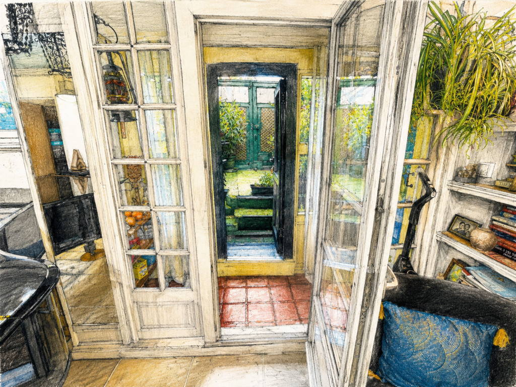 Appartemnt d’artiste type maison